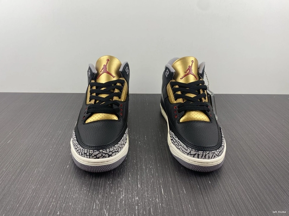 WMNS CK9246-067 Jordan Air Gold 3 Black 0209